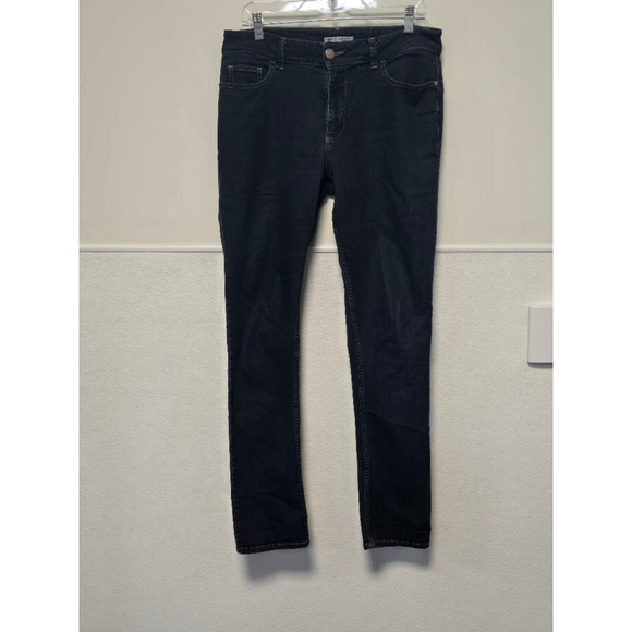 Women's Lee Riders Curvy Fit Jeans, Size 12/14, Dark Blue‎ - Picture 1 of 7